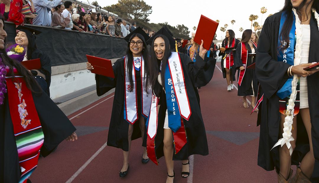 EOPS grads at SBCC Commencement